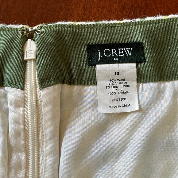 J.Crew Wool Blend Tweed Mini Skirt - Picture 4 of 7